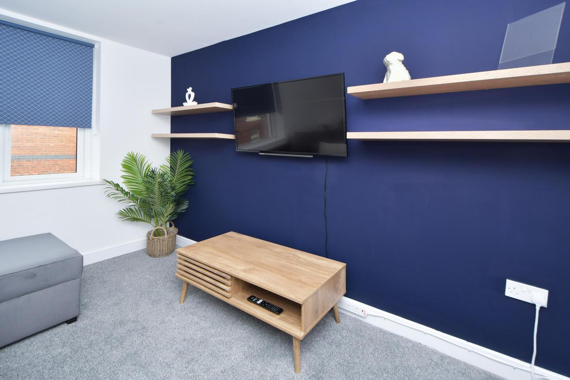 Sapphire Apartments By Yourstays - Luxury 2 Bedroom Apartments In Crewe Eksteriør bilde