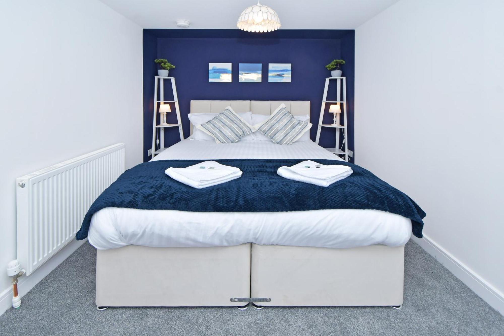 Sapphire Apartments By Yourstays - Luxury 2 Bedroom Apartments In Crewe Eksteriør bilde