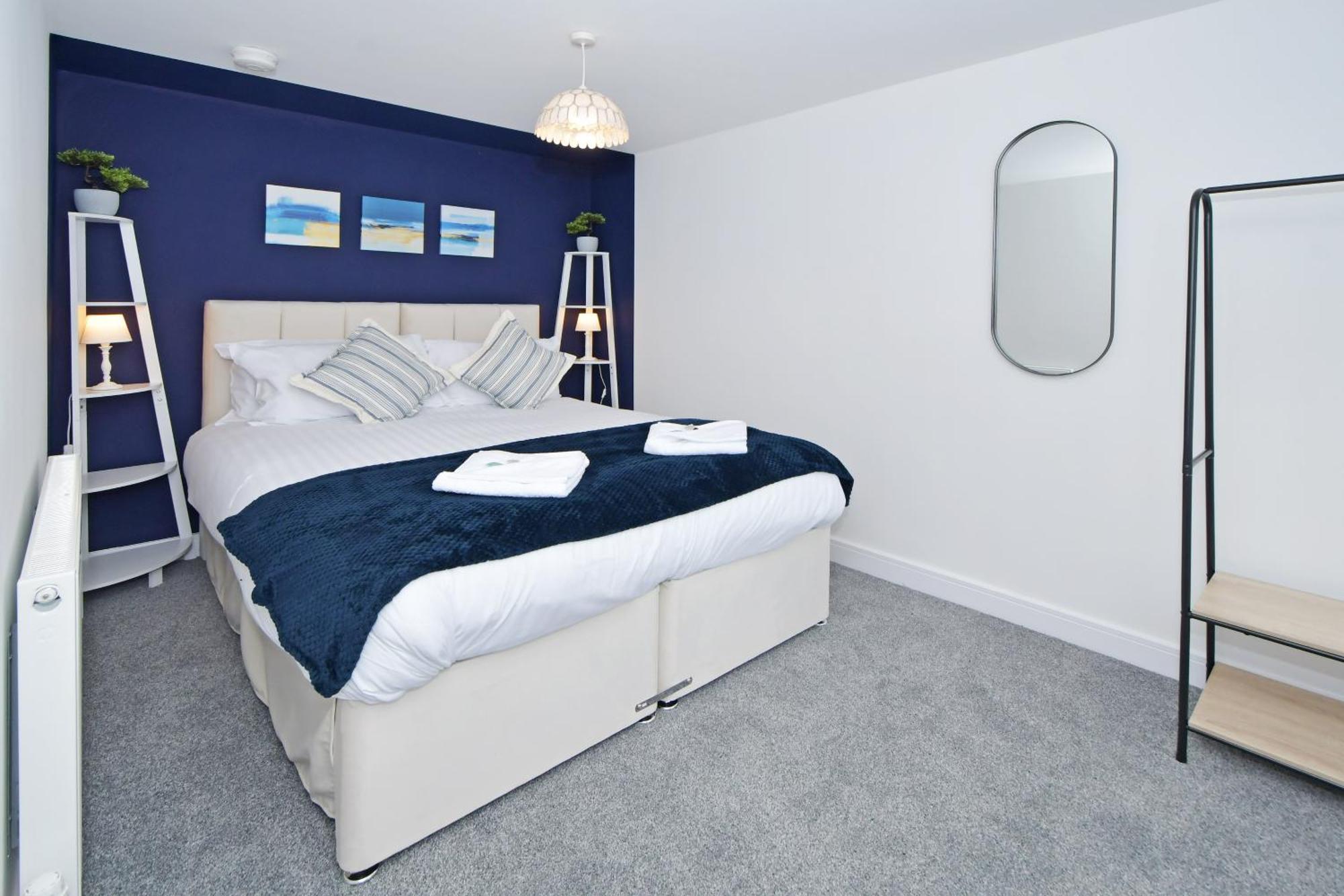 Sapphire Apartments By Yourstays - Luxury 2 Bedroom Apartments In Crewe Eksteriør bilde