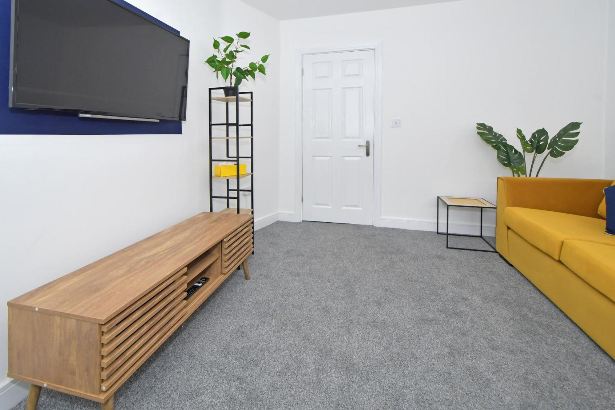 Sapphire Apartments By Yourstays - Luxury 2 Bedroom Apartments In Crewe Eksteriør bilde